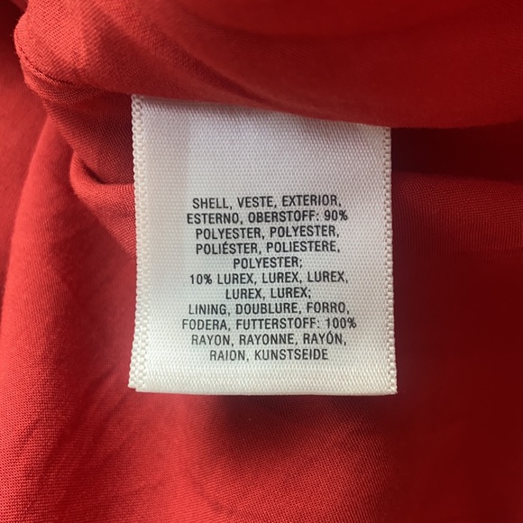 ANTHROPOLOGIE MAEVE ROSIA SKIRT BROCADE FLORAL METALLIC NEW SZ XL - Picture 8 of 15